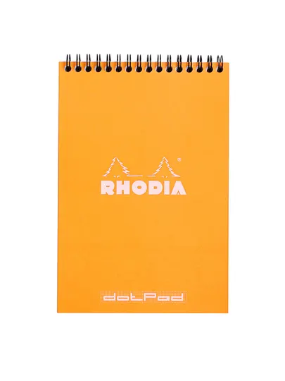 Блокнот на спирали Rhodia Notepad - 80 листов, 80г/м