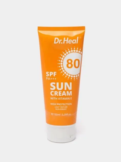 Солнцезащитный крем, SPF 80+++ Dr.Heal Sun Cream, 150 мл