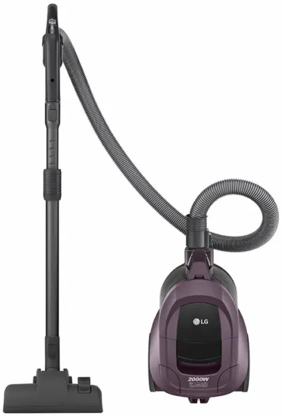 Пылесос LG VC5420NHTCW, сухая уборка, с контейнером, 2000 Вт, фиолетовый