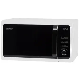 Микроволновая печь Sharp R2852RW белый, 20 л, 800 Вт, переключатели - кнопки/поворотный механизм