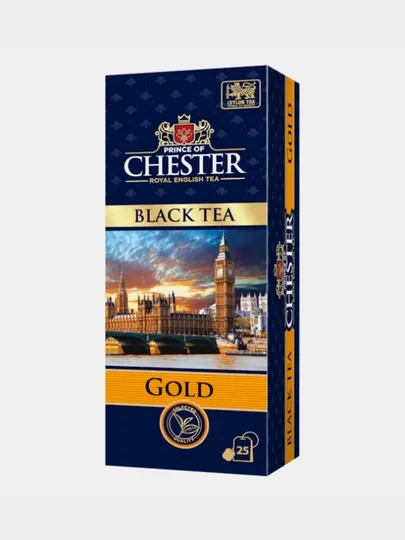 Чай черный Prince of Chester Black Tea, Imperial Gold, 25 шт