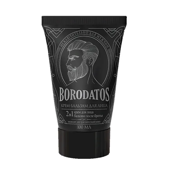 Крем-бальзам после бритья Borodatos, 100мл