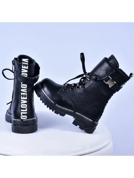 Dalton shoes Высокие зимние ботинки на тракторной подошве