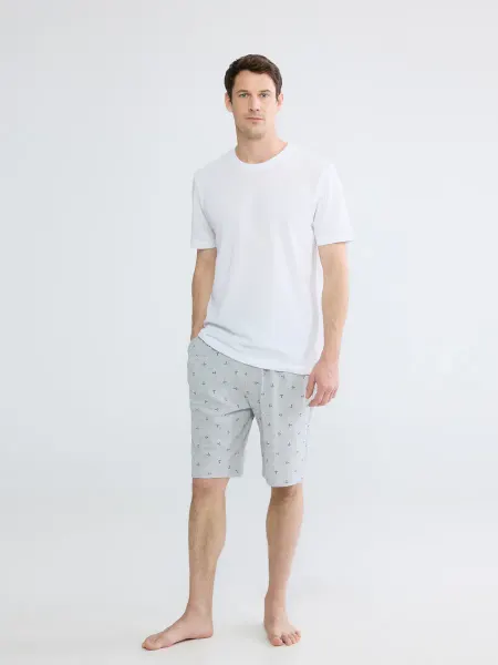 LC Waikiki Мужчины Серый Пижамные Брюки