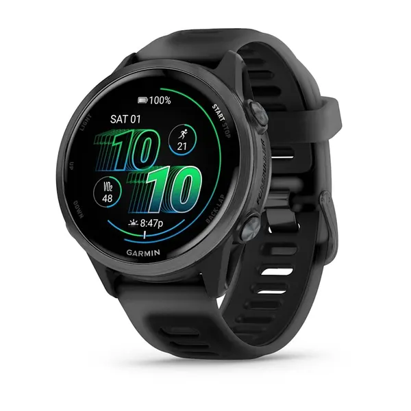 Умные часы Garmin Forerunner 570 42MM Slate Gray Aluminum with Translucent Black/Black Band 010-02970-00