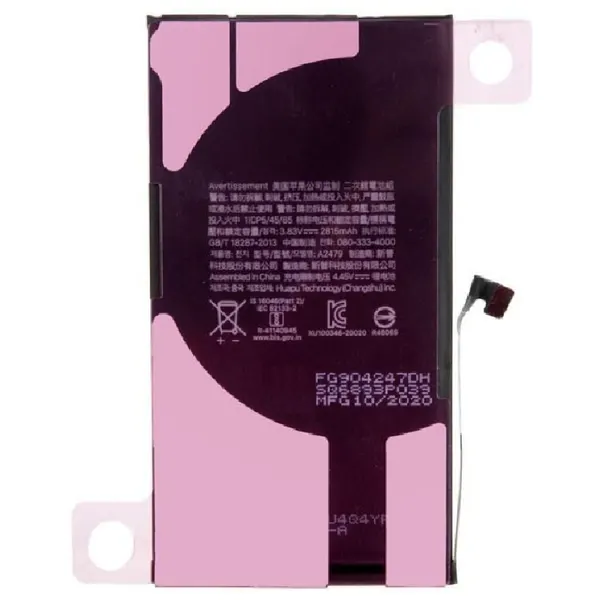 Аккумулятор для телефона Apple iPhone 12, iPhone 12 Pro A2479 2815mAh 3.83V Li-ion