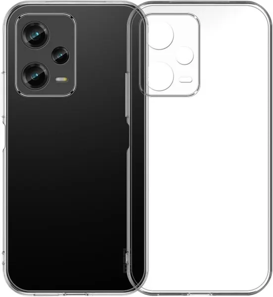 Чехол для Xiaomi Redmi Note 12 Pro 5G/Poco X5 Pro 5G Zibelino Ultra Thin Case прозрачный