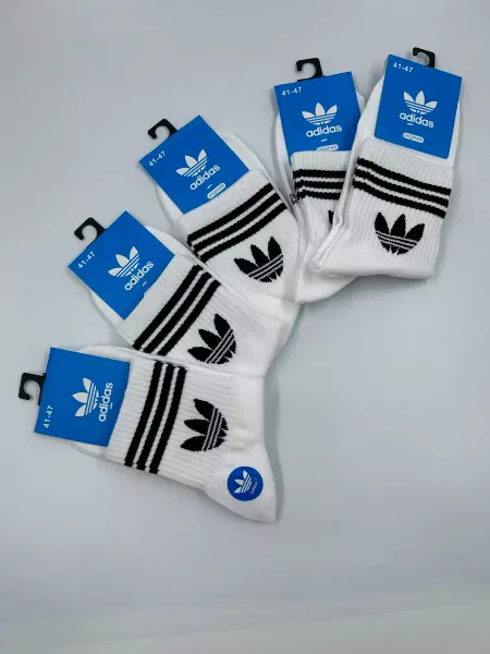 Adidas Носки три полоски 5 пар