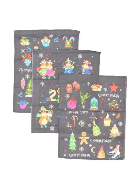 1000 Каталог Полотенца кухонные 60*45см, 3шт