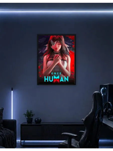 Postersbase Постер на стену Когда-то человеческое игровое арт 3 50x70