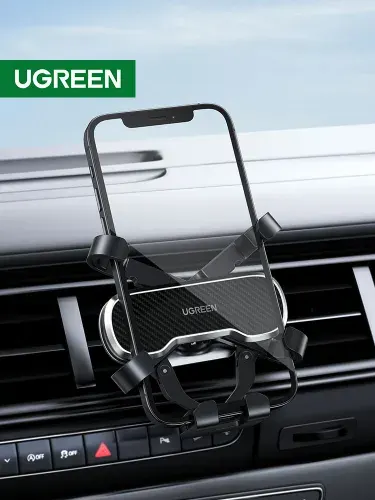 Подставка-держатель UGREEN LP228 (80539) Gravity Phone Holder for Car автомобильная. Цвет: черный