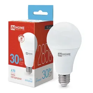 Светодиодная лампа IN HOME LED-A65-VC 25Вт 230В Е27 6500К
