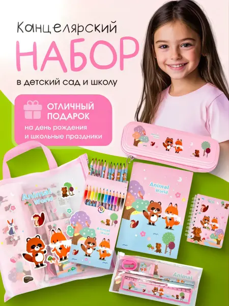 Paint Blesk Набор канцелярии для девочки подарочный