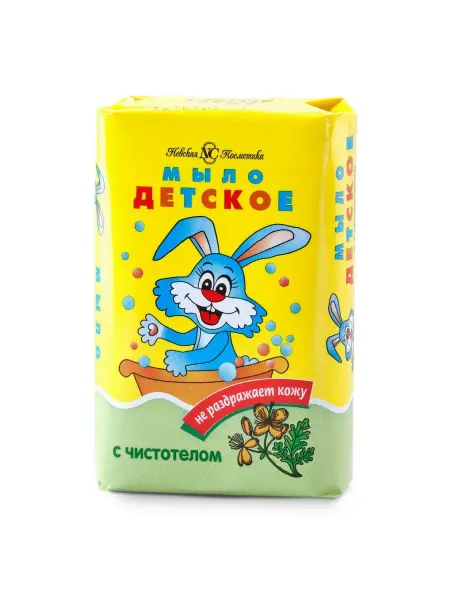 Невская Косметика Мыло с чистотелом для детей, 90г