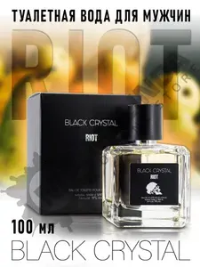 GENTY Туалетная вода Black Crystal RIOT 100 мл