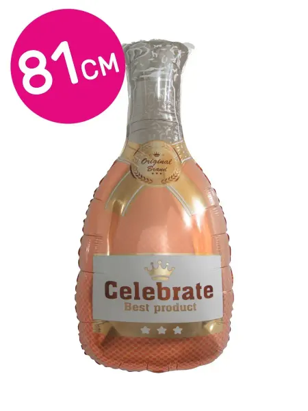 Falali Воздушный шар Бутылка Шампанского Celebrate, 81 см