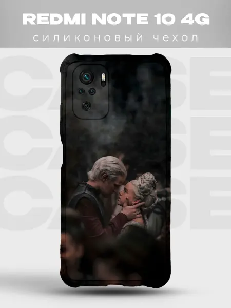 PRINTberries Чехол на Redmi Note 10 4G Таргариен Дом дракона