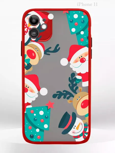 PRINTberries Чехол на iPHONE 11 с принтом Новый год 2025