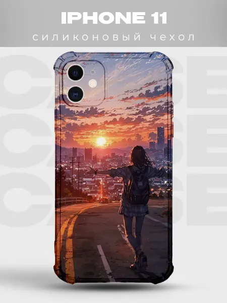 PRINTberries Чехол на iPhone 11 аниме арт 35