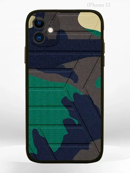 PRINTberries Чехол на Apple iPHONE 11 с принтом камуфляж
