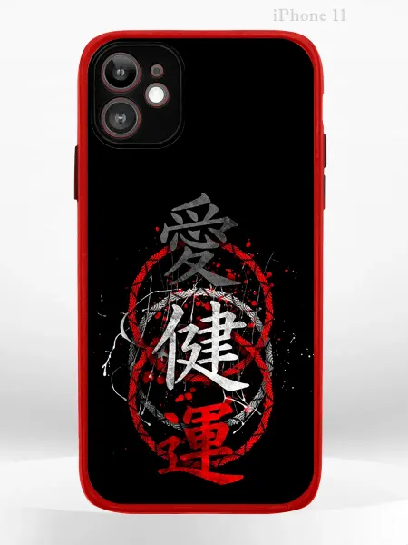 Чехол на Apple iPHONE 11 с крутым принтом аниме