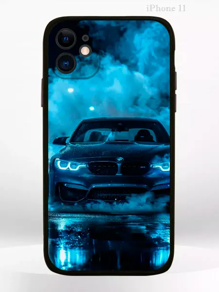 PRINTberries Чехол на iPHONE 11 с принтом машина BMW