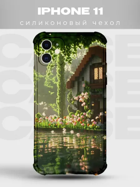 PRINTberries Чехол на iPhone 11 с принтом Minecraft