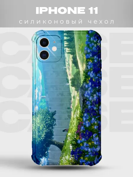 PRINTberries Чехол на iPhone 11 Ванпанчмен Сайтама бой