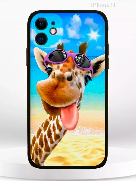 PRINTberries Чехол на iPHONE 11 с принтом Жирафик