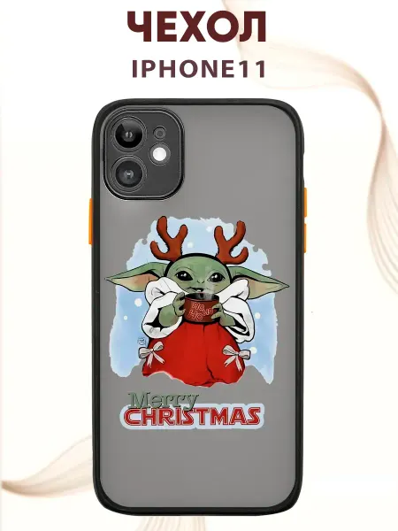 PRINTberries Чехол на IPHONE 11 с принтом йода
