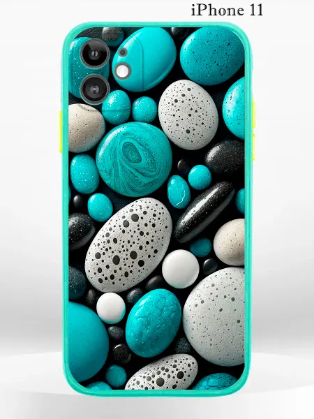PRINTberries Чехол на iPHONE 11 с принтом морские камушки