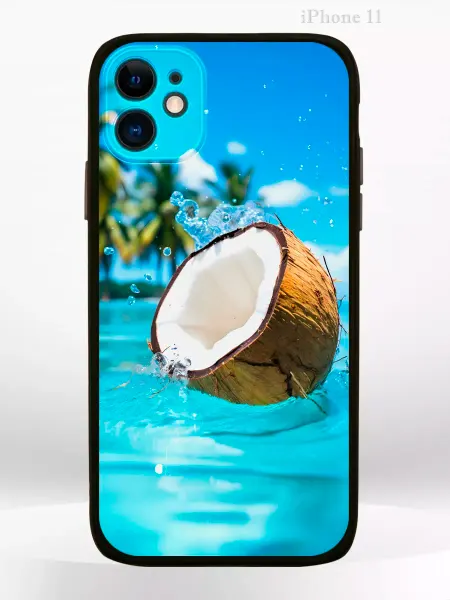 PRINTberries Чехол на iPHONE 11 с принтом кокос