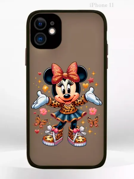 PRINTberries Чехол на iPHONE 11 с принтом Минни Маус