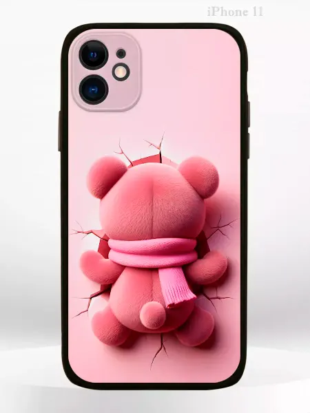 PRINTberries Чехол на iPHONE 11 с принтом мишка