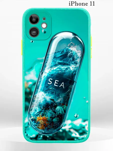 PRINTberries Чехол на IPHONE 11 с принтом море