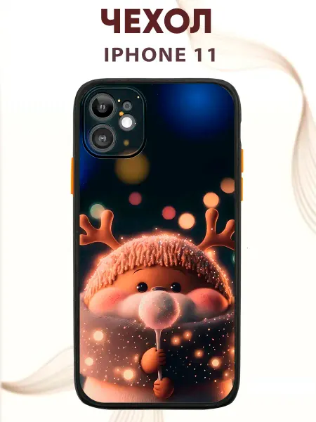 PRINTberries Чехол на IPHONE 11 с принтом олененок