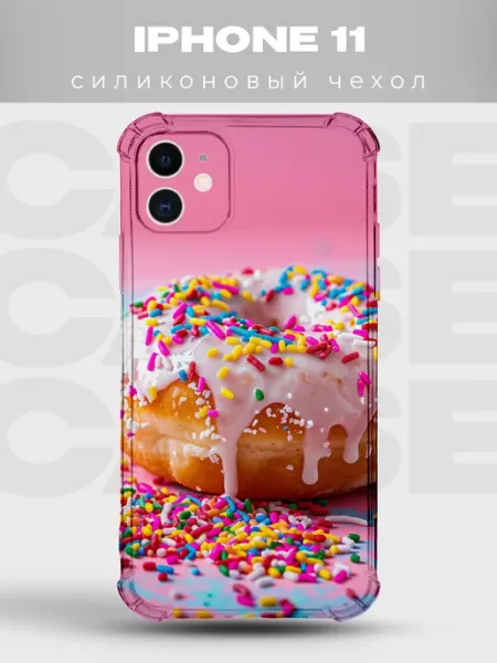 PRINTberries Чехол на iPhone 11 Пончики