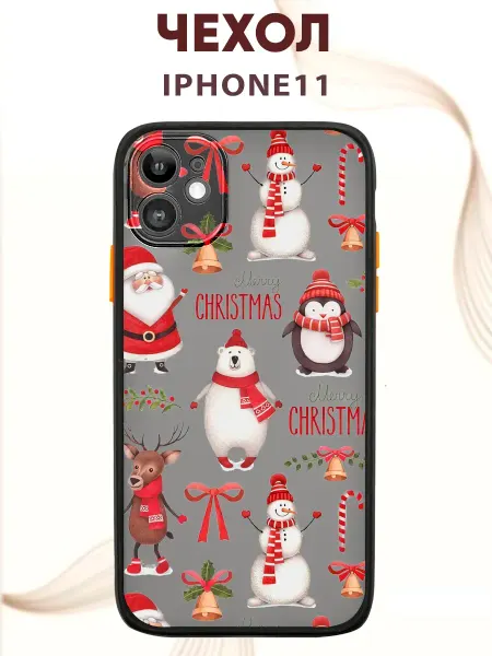 PRINTberries Чехол на IPHONE 11 с принтом рождество