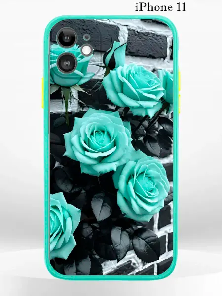 PRINTberries Чехол на iPHONE 11 с принтом розы