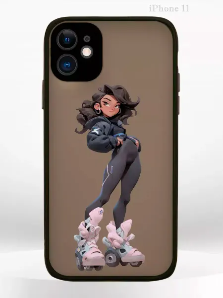 PRINTberries Чехол на iPHONE 11 с принтом ролики