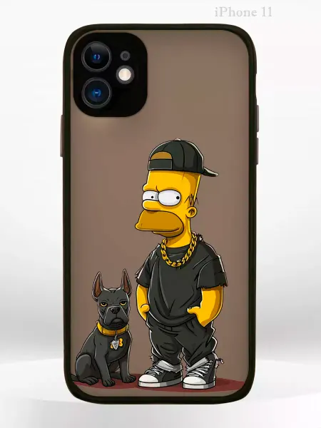 PRINTberries Чехол на iPHONE 11 с принтом Симпсоны