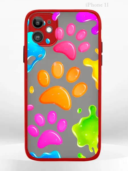 PRINTberries Чехол на iPHONE 11 с модным принтом следы