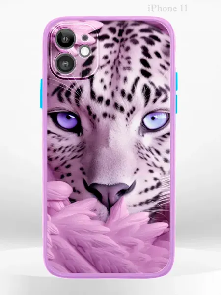 Чехол на iPHONE 11 с принтом леопард