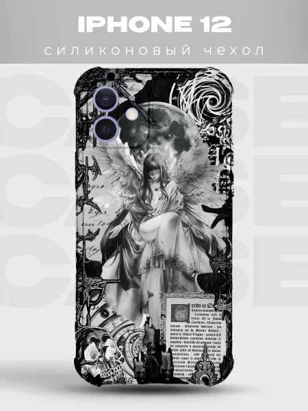 PRINTberries Силиконовый чехол на iPhone 12 Y2K pinterest