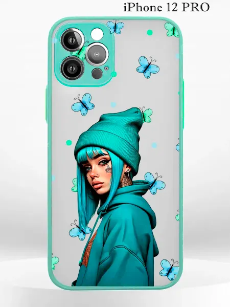 PRINTberries Чехол на iPHONE 12 PRO с принтом девушка
