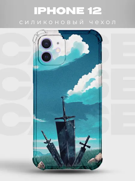 PRINTberries Чехол на iPhone 12 аниме арт меч