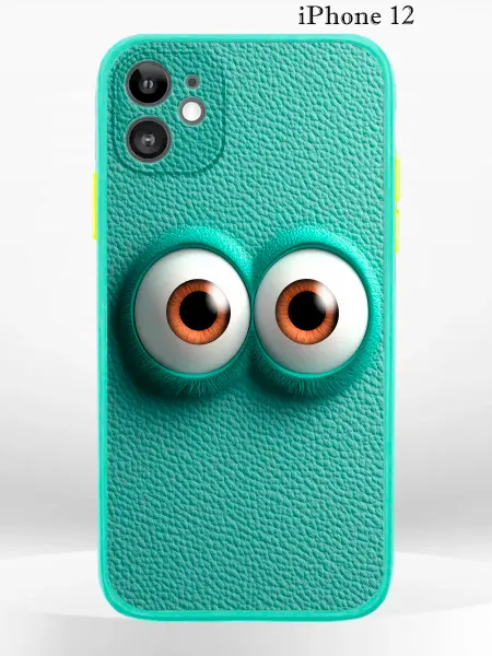 PRINTberries Чехол на iPHONE 12 с принтом глаза