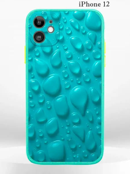 PRINTberries Чехол на iPHONE 12 с принтом капли