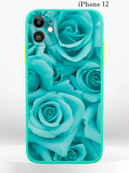 PRINTberries Чехол на iPHONE 12 с принтом розы