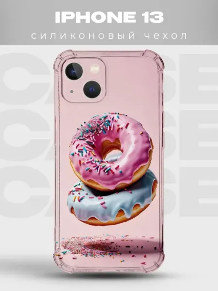PRINTberries Чехол на iPhone 13 дизайн Пончики